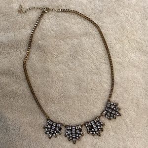 Rhinestone Statement Necklace